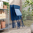 SUNDSÖ table and 2 folding chairs
