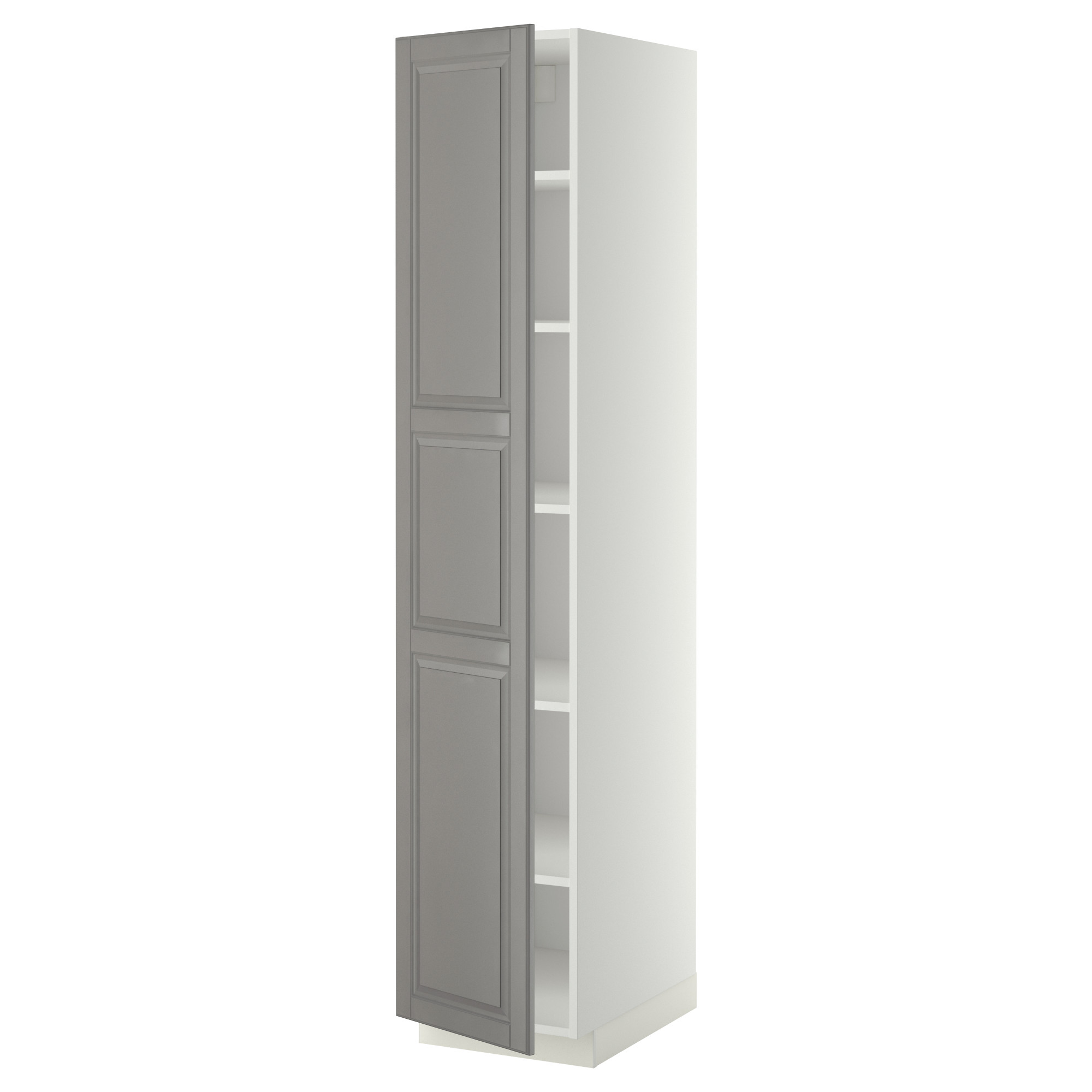 METOD high cabinet with shelves