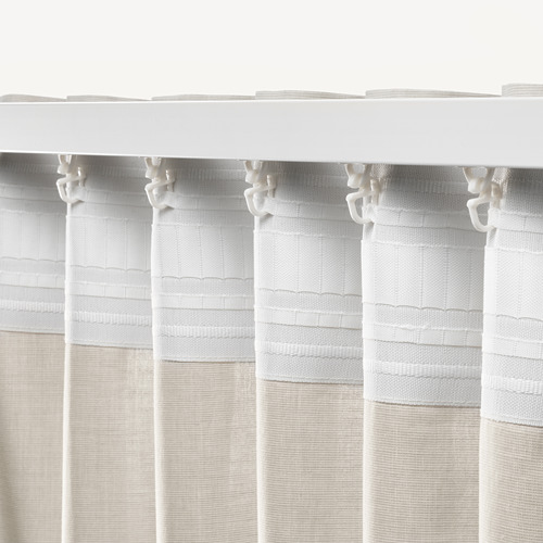 HANNALILL - 窗簾 2件裝, 米色 | IKEA 線上購物 - PE672915_S4