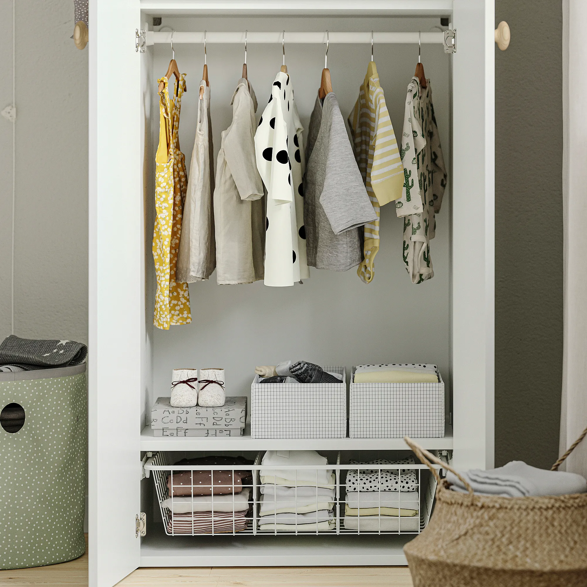 LASTARE wardrobe combination