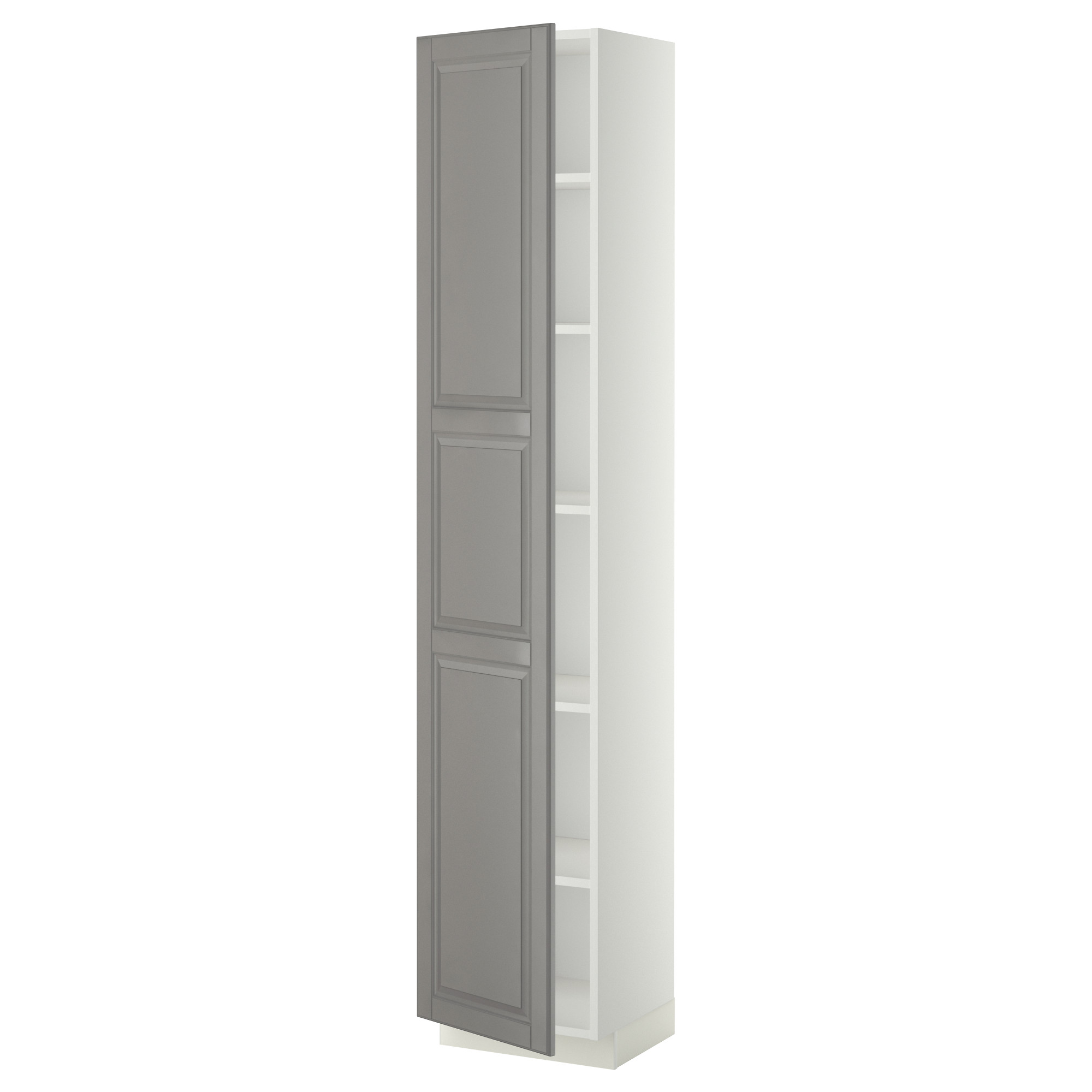 METOD high cabinet with shelves