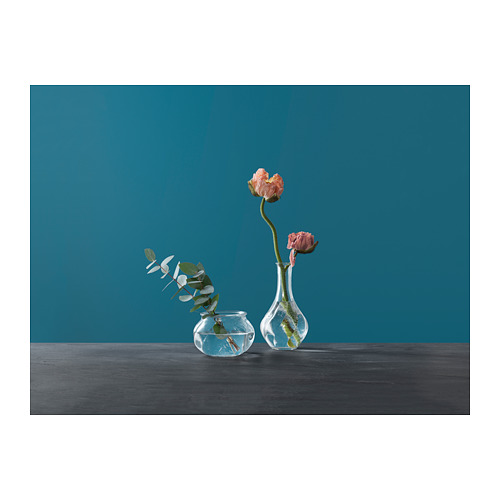 VILJESTARK - 花瓶, 透明玻璃 | IKEA 線上購物 - PH142792_S4