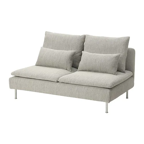 SÖDERHAMN - 小三人座沙發，Viarp 米色/棕色 | IKEA 線上購物 - PE817441_S4