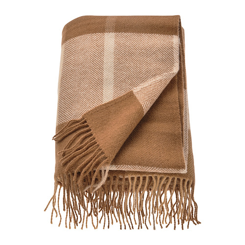 MYRULL throw light brown 130x170 cm IKEA Taiwan Online