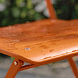 SUNDSÖ table and 2 folding chairs