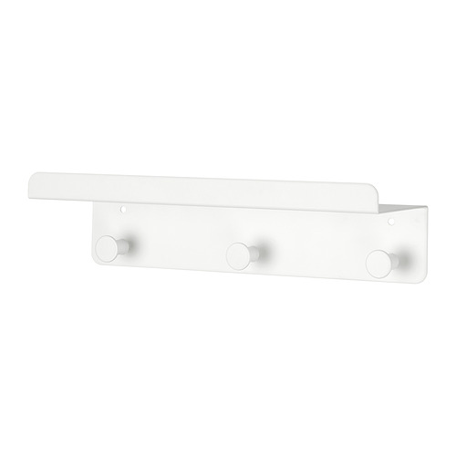 ENUDDEN - 3鉤式層架，白色，30x8 公分 | IKEA 線上購物 - E1002690_S4