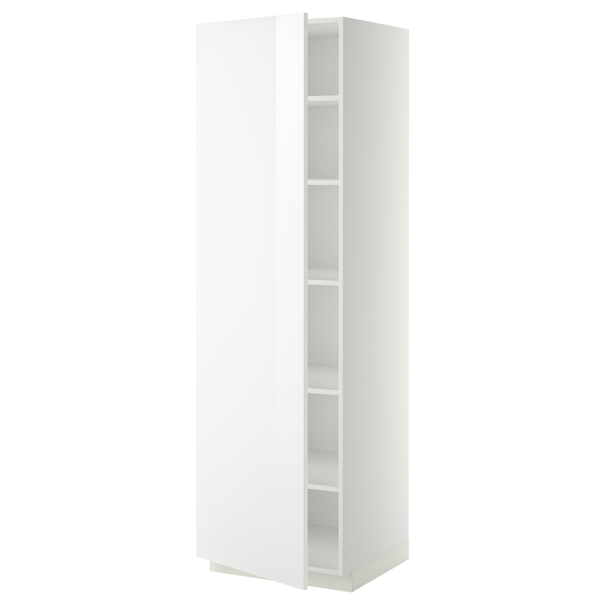 METOD high cabinet with shelves