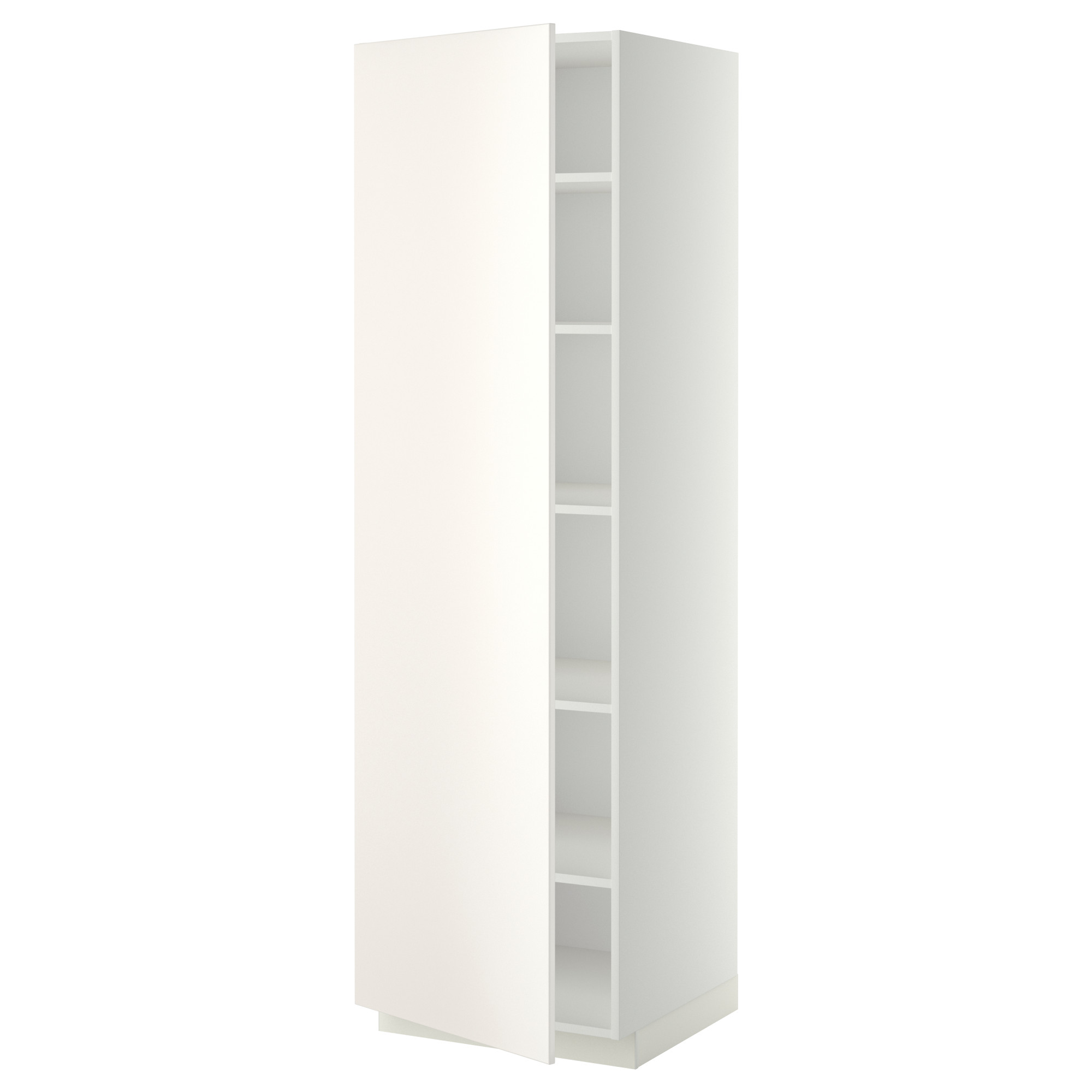 METOD high cabinet with shelves