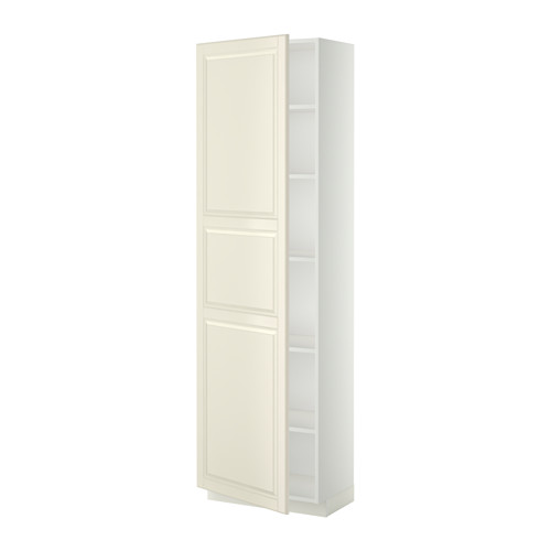 METOD high cabinet with shelves