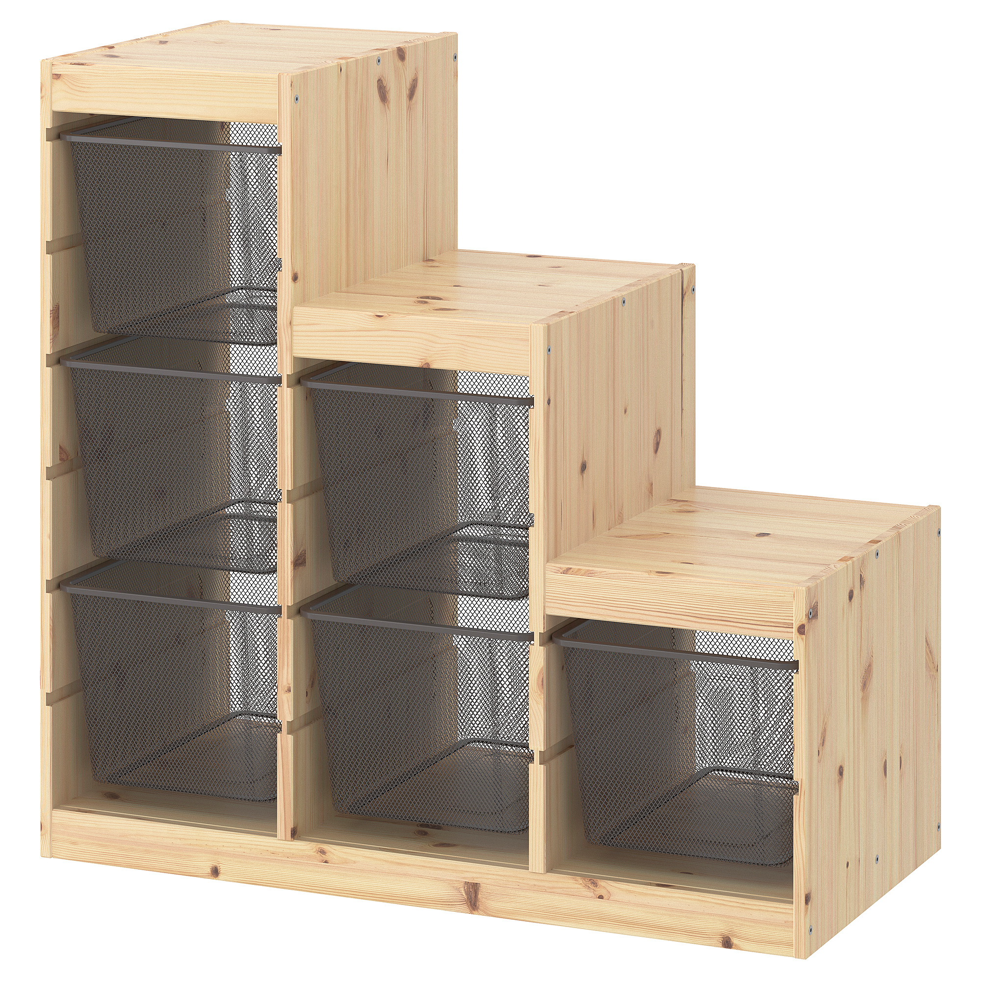 TROFAST storage combination with boxes