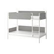 VITVAL - bunk bed frame, white/light grey, 90x200 cm | IKEA Taiwan Online - PE722121_S2 