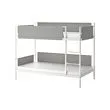 VITVAL - 上下舖床框, 白色/淺灰色, 90x200 公分 | IKEA 線上購物 - PE722121_S2 