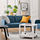 GLOSTAD - 雙人座沙發, Knisa 藍色 | IKEA 線上購物 - PE817503_S1