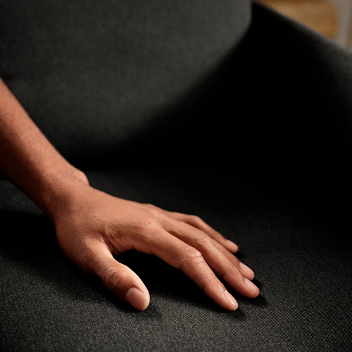 GLOSTAD - 雙人座沙發, Knisa 深灰色 | IKEA 線上購物 - PE817516_S4