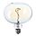 MOLNART - LED bulb E27 260 lumen, ellipse shaped multicolour, 150 mm | IKEA Taiwan Online - PE860744_S1