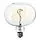 MOLNART - LED燈泡 E27 260流明, 橢圓形 彩色, 150 公厘 | IKEA 線上購物 - PE860744_S1