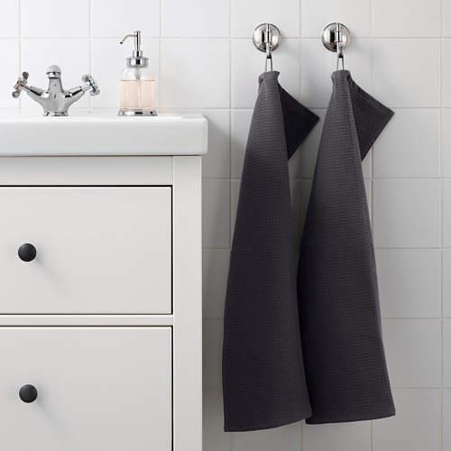 SALVIKEN - 毛巾, 碳黑色 | IKEA 線上購物 - PE642379_S4
