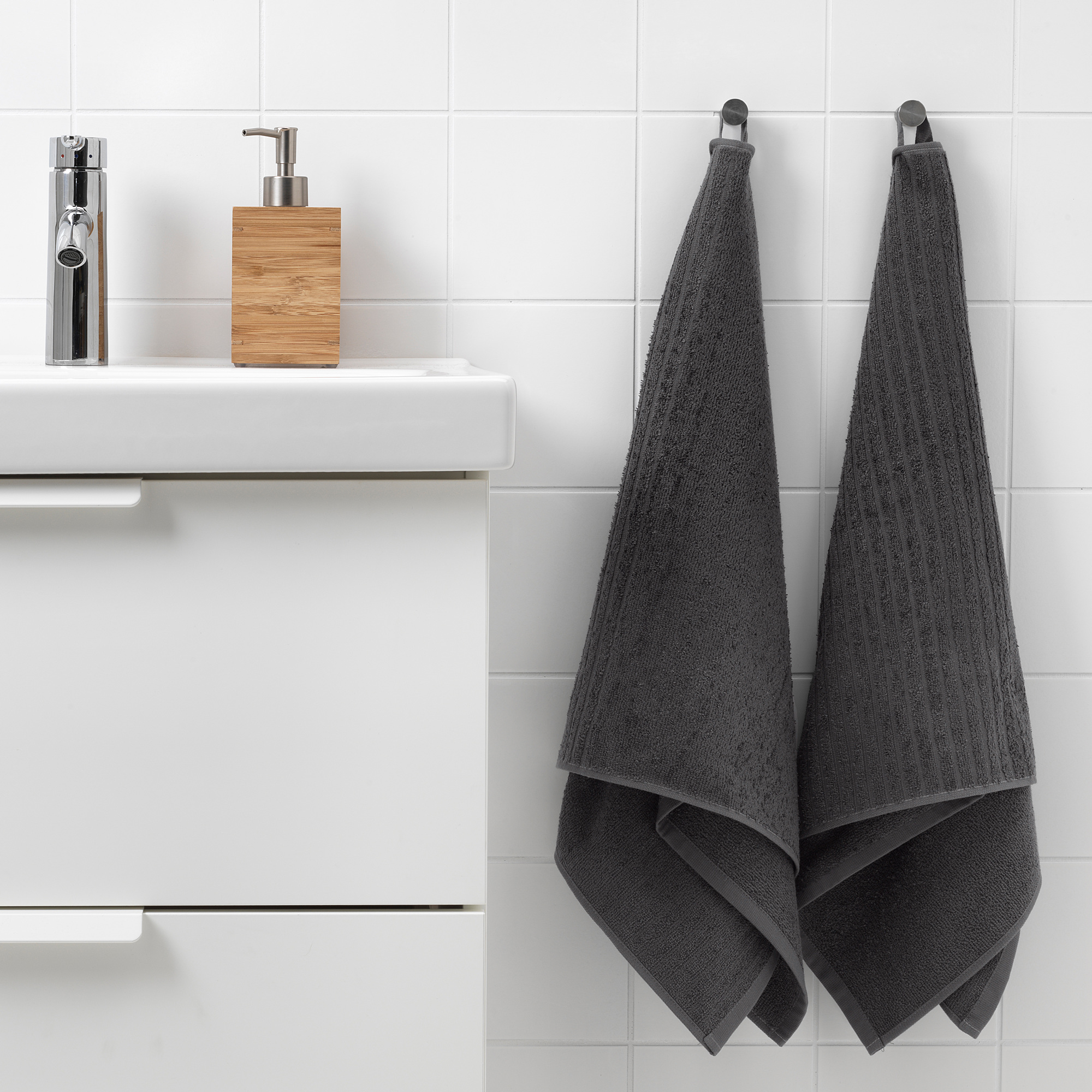 VÅGSJÖN Hand/bath towels set G