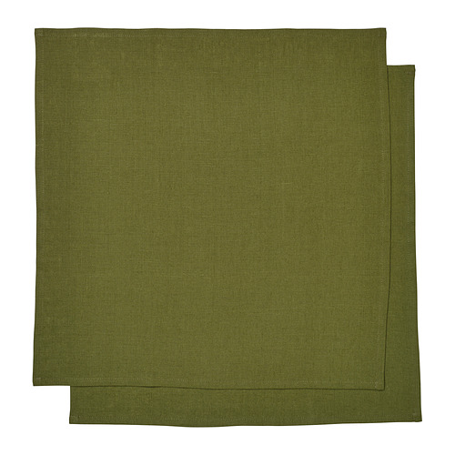 STOCKHOLM 2025 - napkin, dark green, 50x50 cm | IKEA Taiwan Online - PE964247_S4