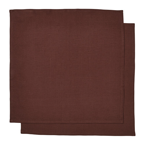 STOCKHOLM 2025 - napkin, dark red, 50x50 cm | IKEA Taiwan Online - PE964250_S4