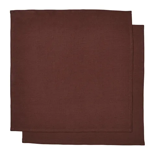 STOCKHOLM 2025 - 餐巾, 深紅色, 50x50 公分 | IKEA 線上購物 - PE964250_S4