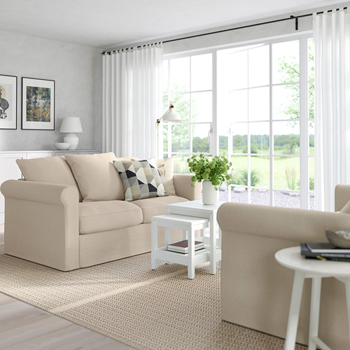 GRÖNLID - 雙人座沙發, Sporda 自然色 | IKEA 線上購物 - PE763258_S4