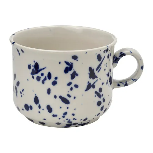 SILVERSIDA - 馬克杯, 具圖案/藍色, 40 厘升 | IKEA 線上購物 - PE964273_S4