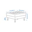 LANDSKRONA footstool