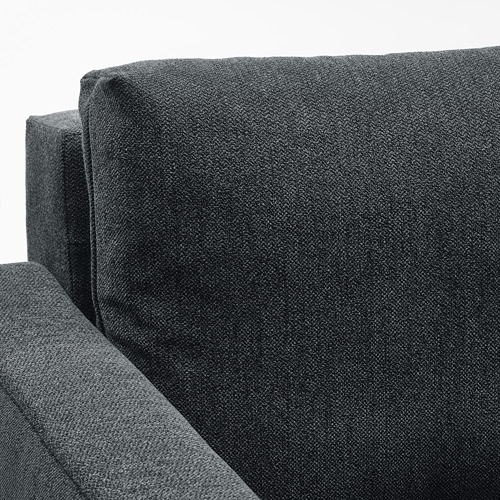 FRIHETEN - 3-seat sofa-bed, Hyllie dark grey | IKEA Taiwan Online - PE763392_S4