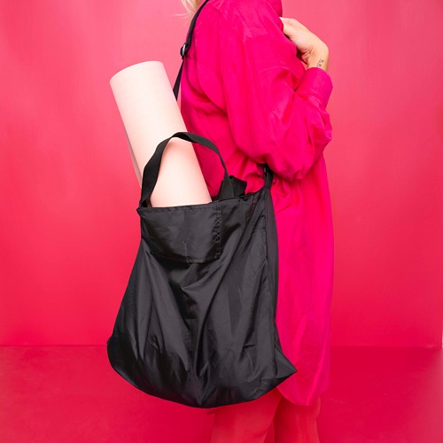 RÄCKLA - 折疊式行李袋, 黑色 | IKEA 線上購物 - PE817638_S4