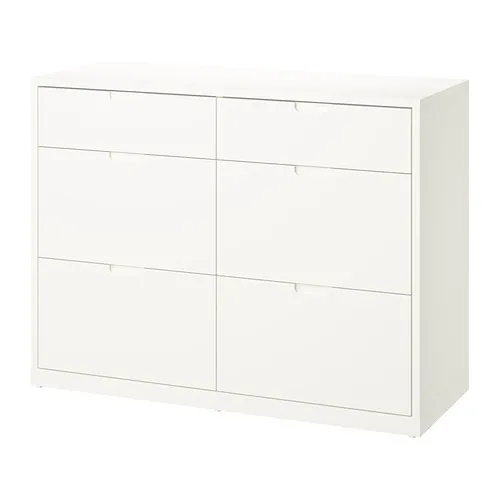 TONSTAD - 抽屜櫃/6抽, 淺乳白色, 120x47x91 公分 | IKEA 線上購物 - PE933966_S4