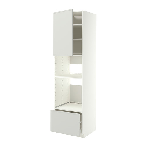 METOD/MAXIMERA high cabinet f built-in appliances