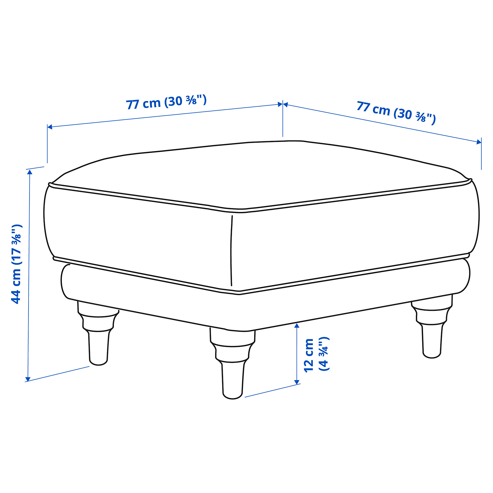 ESSEBODA footstool