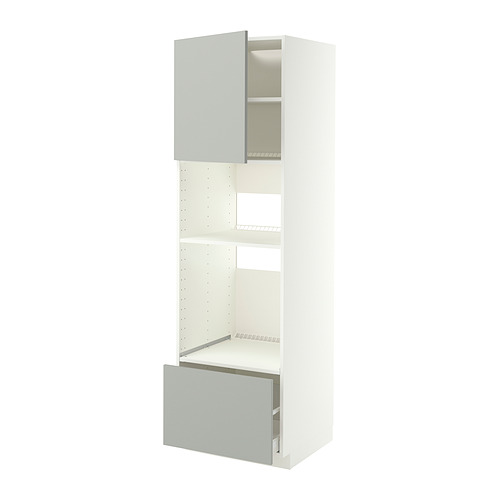 METOD/MAXIMERA high cabinet f built-in appliances