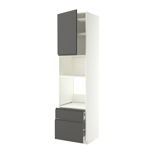 METOD/MAXIMERA high cabinet f built-in appliances