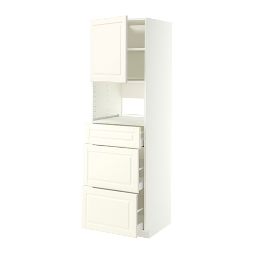 METOD/MAXIMERA high cabinet f built-in appliances