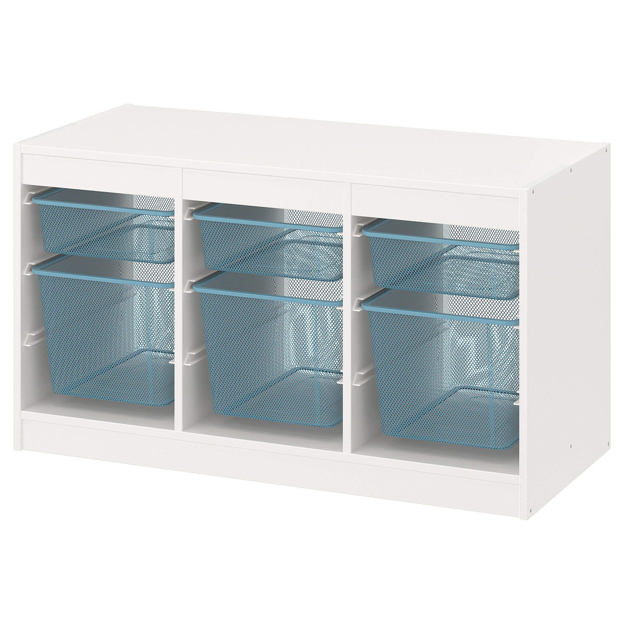 TROFAST storage combination with boxes