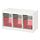 TROFAST - 收納組合附收納盒, 白色 淺綠色/灰色/淺紅色 | IKEA 線上購物 - PE860977_S1