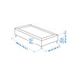 LYNGÖR slatted mattress base