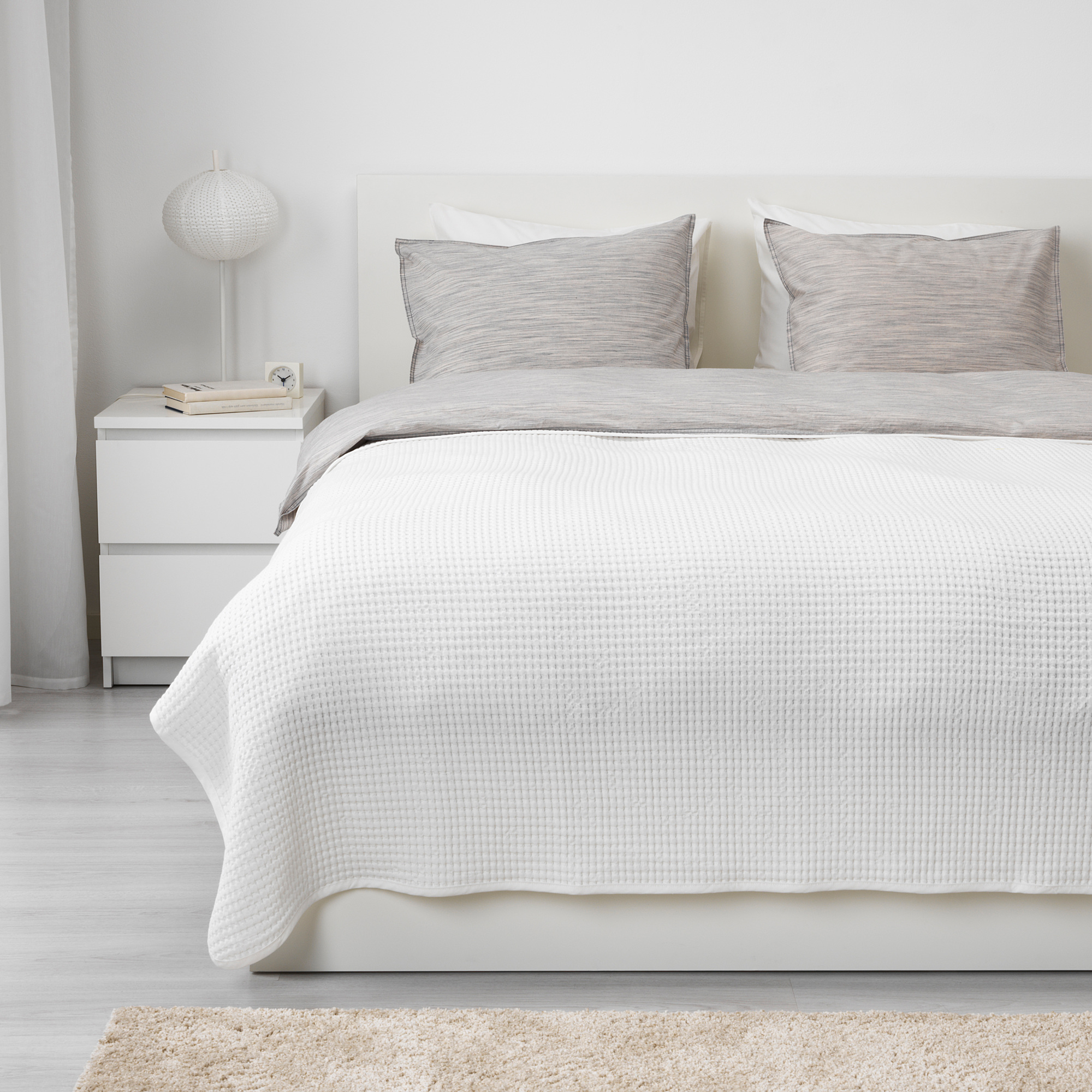 VÅRELD - 床罩, 白色, 230x250 公分 | IKEA 線上購物