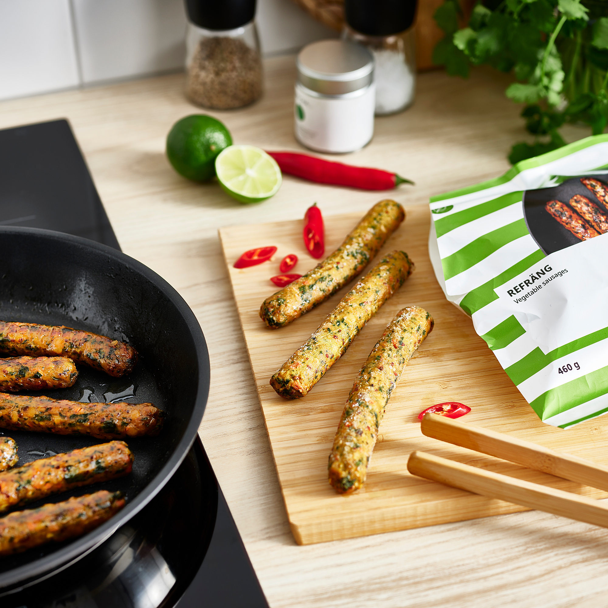 REFRÄNG vegetable sausages