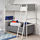 VITVAL - 高腳床框, 白色/淺灰色 | IKEA 線上購物 - PE722325_S1
