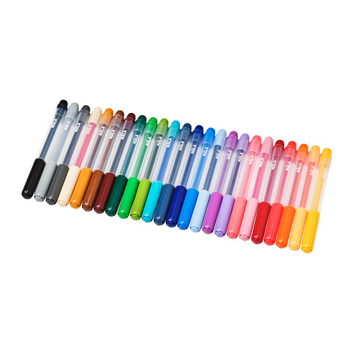 MÅLA - 彩色筆, 多種顏色 | IKEA 線上購物 - PE763484_S4