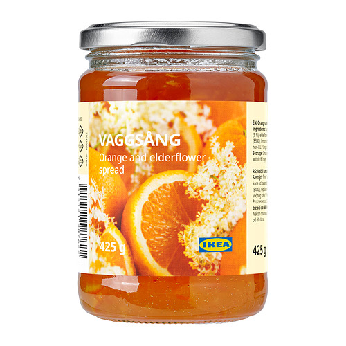 VAGGSÅNG orange and elderflower spread