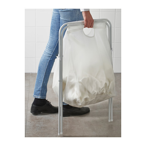 JÄLL - laundry bag with stand, white | IKEA Taiwan Online - PE558496_S4