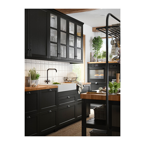 VADHOLMA - rack for kitchen island, black | IKEA Taiwan Online - PH154168_S4