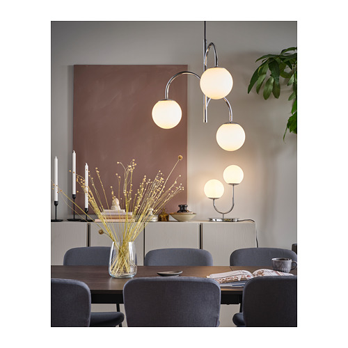 SIMRISHAMN pendant lamp, 3-armed