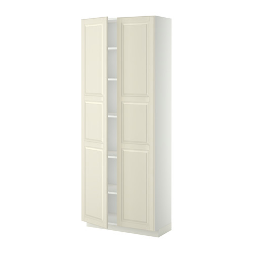 METOD high cabinet with shelves