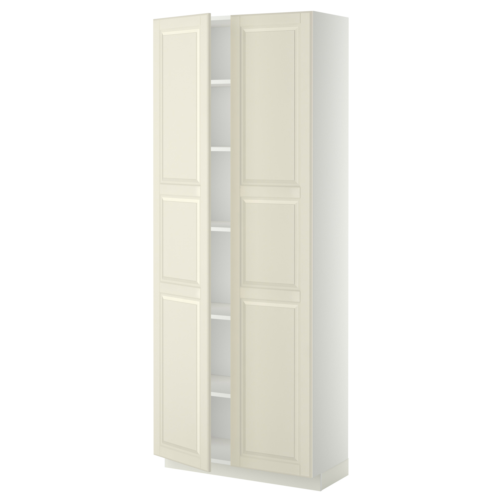 METOD high cabinet with shelves