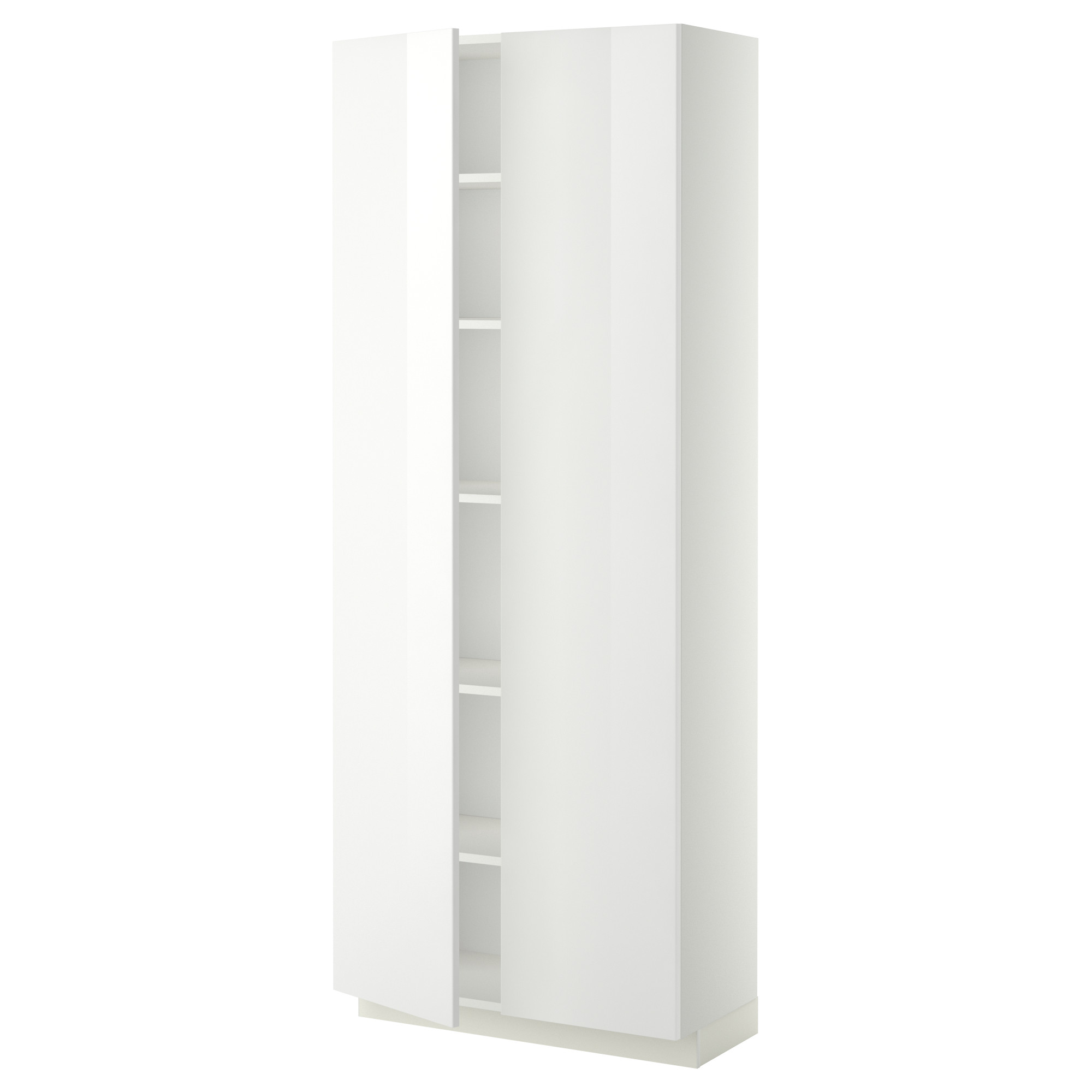 METOD high cabinet with shelves